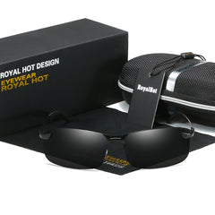 RoyalHot Metal Polarized Sunglasses for Outdoor Driving