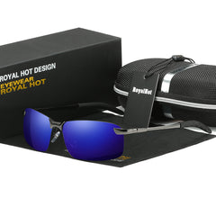 RoyalHot Metal Polarized Sunglasses for Outdoor Driving