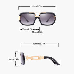 RoyalHot Square Frame Outdoor Sunglasses for Fishing