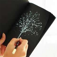 Blank Paper Sketch Book Diary Drawing Album DIY Pic