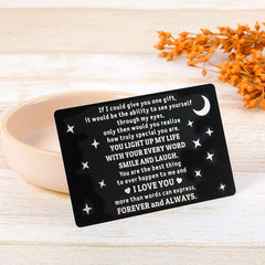 Husband Boyfriend Birthday Wallet Insert Card From Wife Girlfriend Valentin...