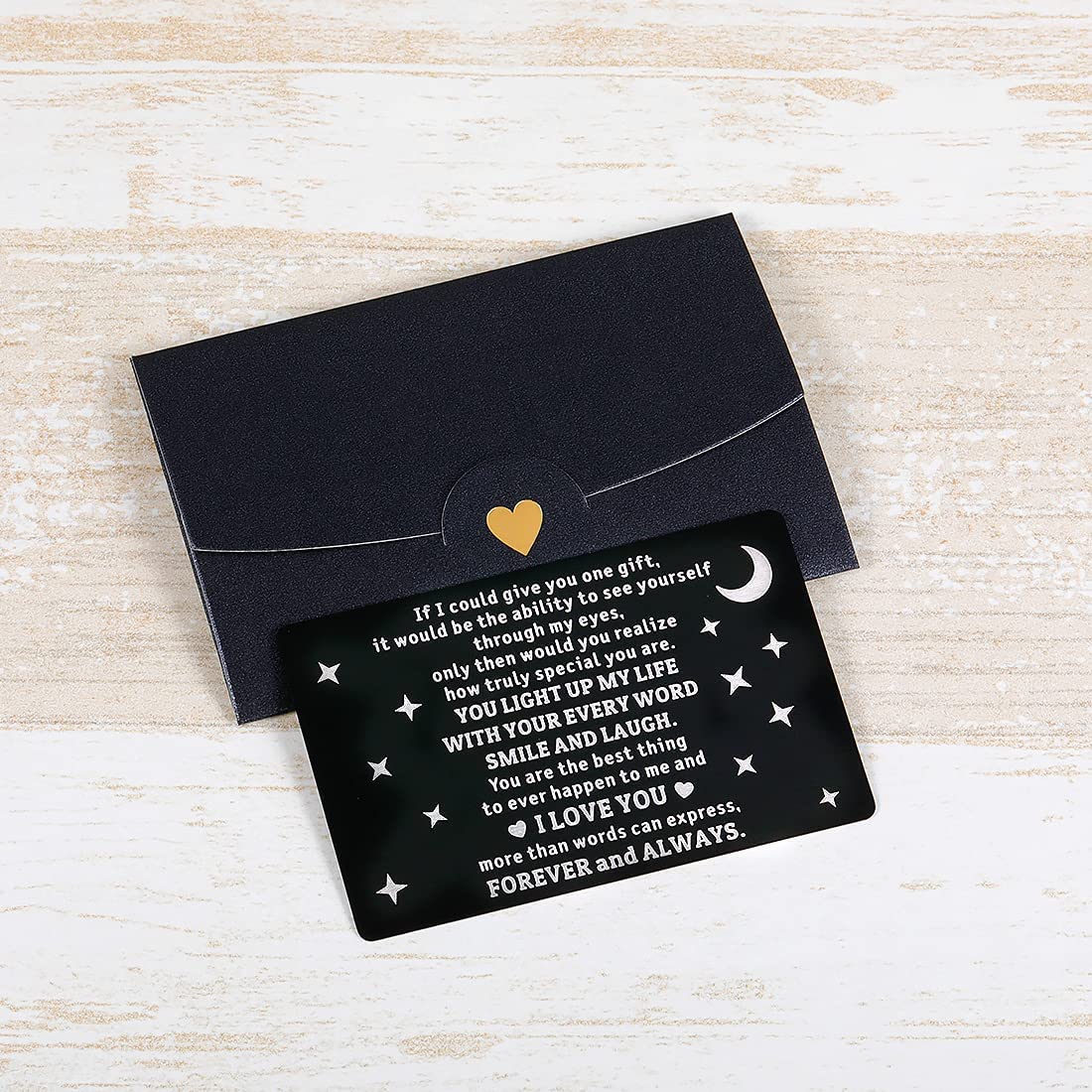 Husband Boyfriend Birthday Wallet Insert Card From Wife Girlfriend Valentin...