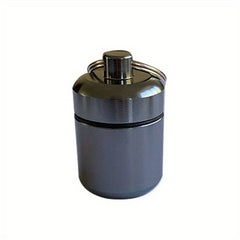 Waterproof Pill Organizer Keychain Box