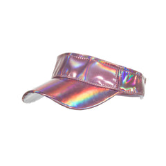 PU Laser Y2K Empty Top Hat Sun Hat