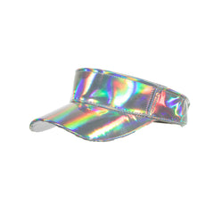 PU Laser Y2K Empty Top Hat Sun Hat