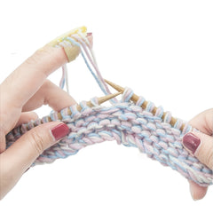Yarn Guide Finger Knitting Wrist Loop Crochet Sewing Tool DIY