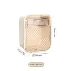 Wall Mounted Tissue Box with Waterproof Protection for Bathroom