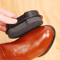 Double-sided Leather Shoe Brush Shoe Polish Brush Shoe Maintenance