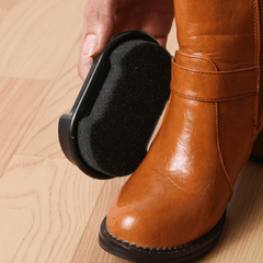 Double-sided Leather Shoe Brush Shoe Polish Brush Shoe Maintenance