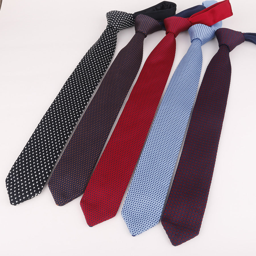 Men's Knit Neckties Business Wedding Party Necktie