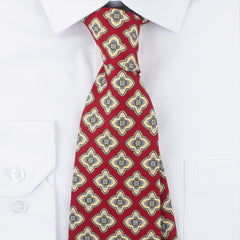 Men's Business Animal & Flower Pattern Necktie Wide