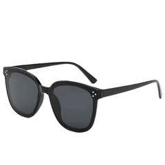 Men's Square Large Frame Sunglasses Gray Sports Eyewear with Case