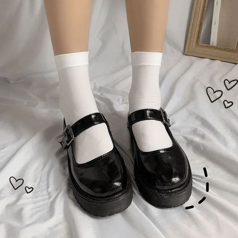Girls Solid Ankle Socks Crew Mid Calf Over the Knee Long Stockings