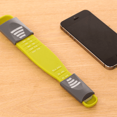 Adjustable Kitchen Scales Measure Cup Double End Eight Stalls Measuring Spoon