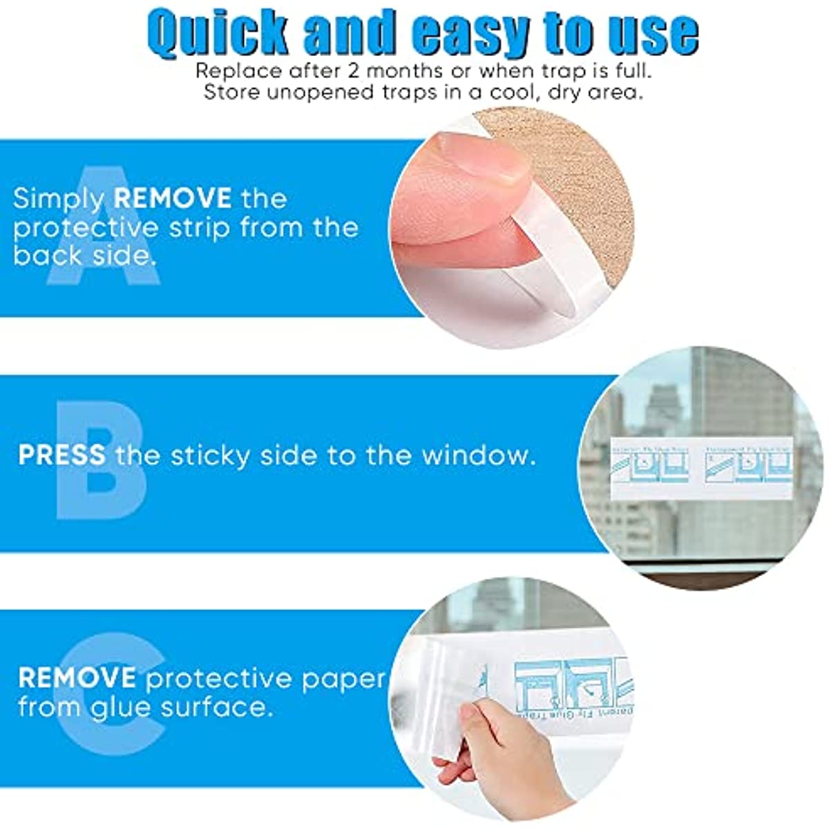20pcs Sticky Cockroach Traps for Effective Insect Control