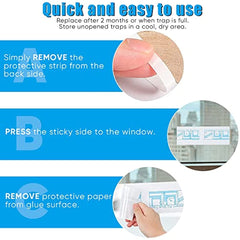 20pcs Sticky Cockroach Traps for Effective Insect Control