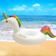 Unicorn Inflatable Pool Float with Handles for Swimming Fun
