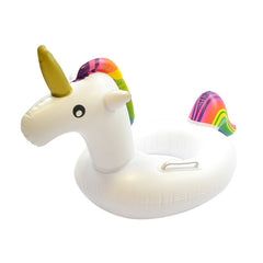 Unicorn Inflatable Pool Float with Handles for Swimming Fun