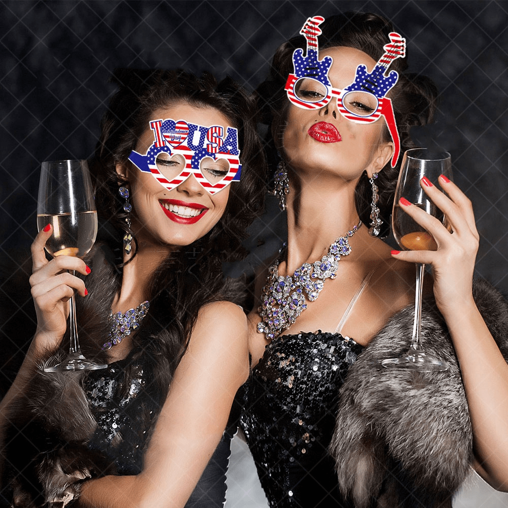 4th Of July American Flag Glasses Patriotic Party Sunglasses