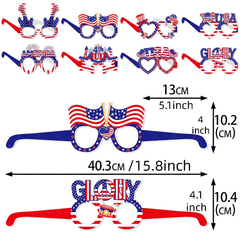 4th Of July American Flag Glasses Patriotic Party Sunglasses
