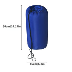 Lightweight Adult Sleeping Bag with Cap for Outdoor Travel and Camping
