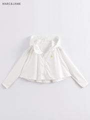 MARC&JANIE Girls Hooded Jacket Sun Protection Thin Coat