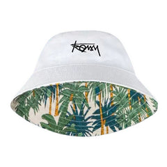 Hip Hop Graffiti Bucket Hat Reversible Printed Sunscreen Basin