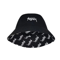Hip Hop Graffiti Bucket Hat Reversible Printed Sunscreen Basin