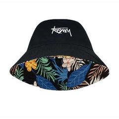 Hip Hop Graffiti Bucket Hat Reversible Printed Sunscreen Basin