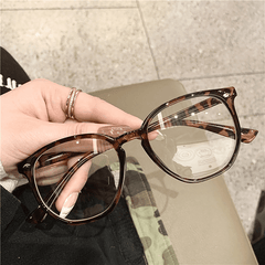 Round Anti Light Glasses For Men Women Students Jelly Spectacles Frame