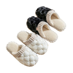 Men's Cozy House Slippers Anti-Skid Winter Shoes