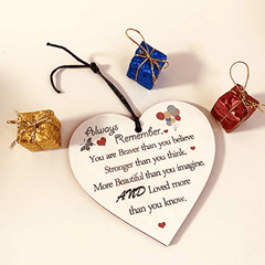 Inspirational Hangtag for Women Friends - Personalized Gift
