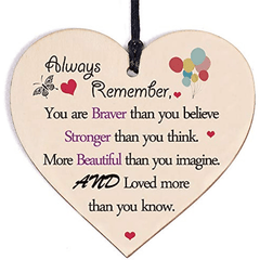 Inspirational Hangtag for Women Friends - Personalized Gift