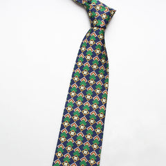 Men's Paisley Floral Print Necktie Classic Business Wide Tie