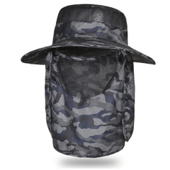 Wide Brim UV Protection Fishing Hat for Men