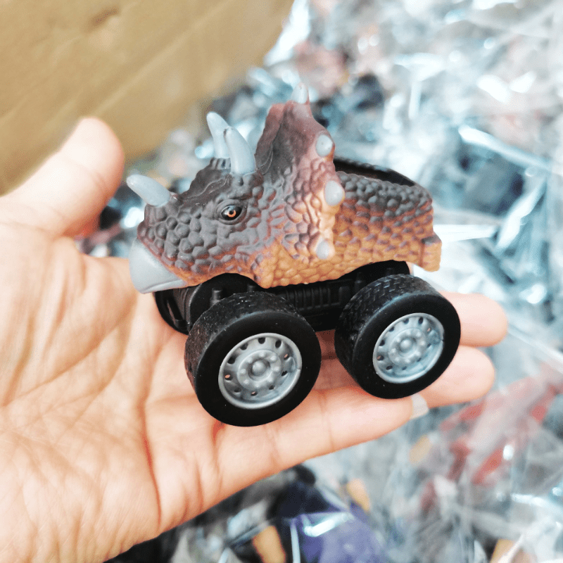 Durable Toy Car for Kids Over 4 Years - Tyrannosaurus Rex Design