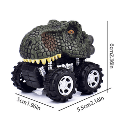 Durable Toy Car for Kids Over 4 Years - Tyrannosaurus Rex Design