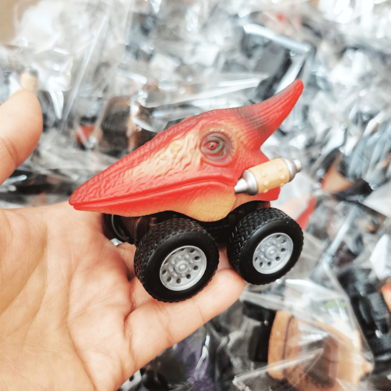Durable Toy Car for Kids Over 4 Years - Tyrannosaurus Rex Design