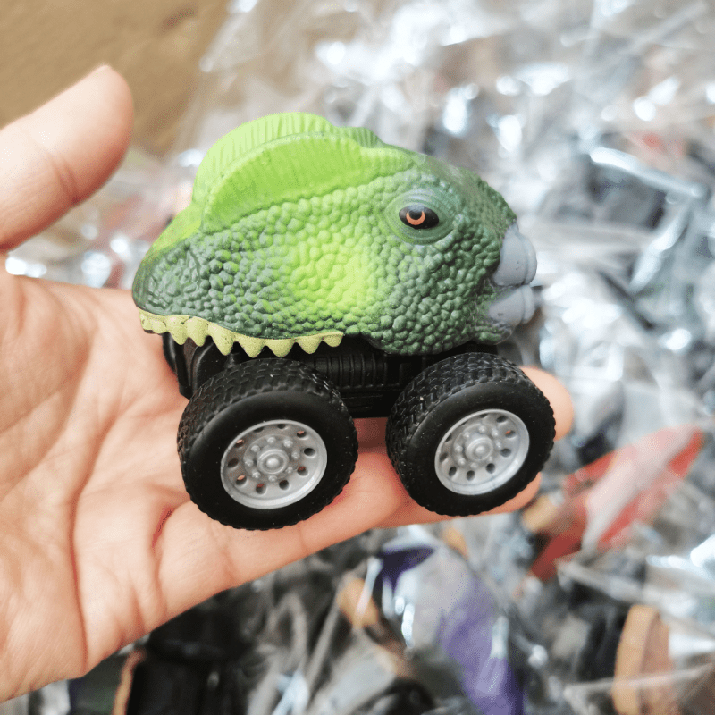 Durable Toy Car for Kids Over 4 Years - Tyrannosaurus Rex Design