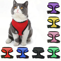Mesh Dog Harness No Pull Small Dogs Car Travel