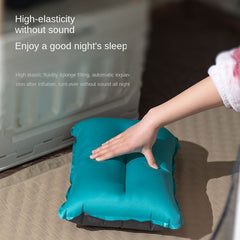 Automatic Inflatable Pillow for Camping Travel School Office