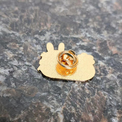 Anxiety Rabbit Brooch For Men - Mental Health Awareness Pin
