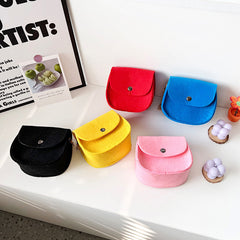Kids Felt Crossbody Bag Chain Shoulder Bag Coin Purse Girls