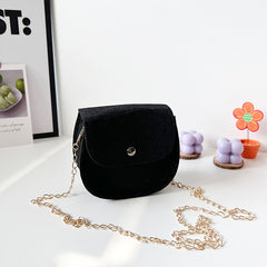 Kids Felt Crossbody Bag Chain Shoulder Bag Coin Purse Girls