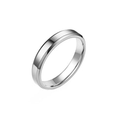 Fashionable Glossy Couple Ring Jewelry