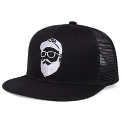 Unisex Adjustable Baseball Cap with Embroidery