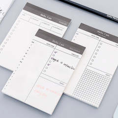 Business Daily Planner Notebook Memo Pad Tear off Notepad
