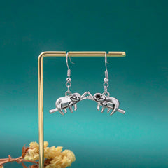 Sloth Earrings Small Animal Cartilage Stud Earrings Jewelry