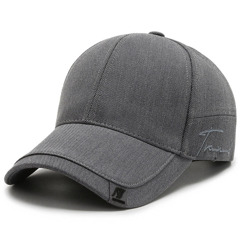 Men's Cotton Baseball Cap Snapback Golf Sunscreen Dad Hat