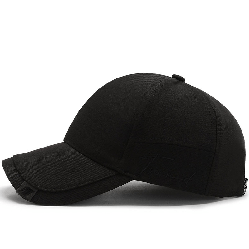 Men's Cotton Baseball Cap Snapback Golf Sunscreen Dad Hat